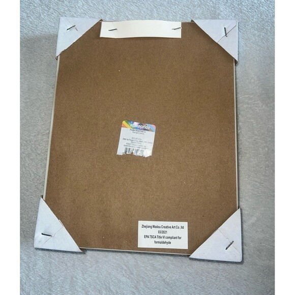 Born to shine canvas in frame 8x10 - Picture 2 of 2